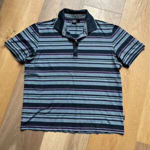 Hugo Boss Mens Stripe Short Sleeve Polo Shirt